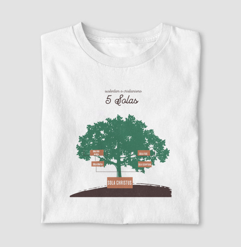 Camiseta "5 solas"