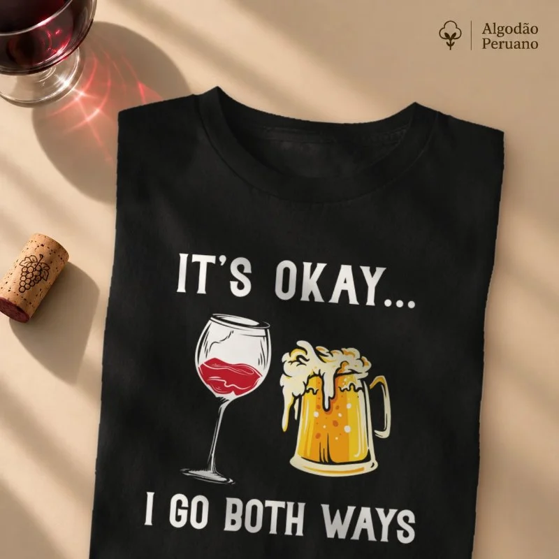  Camiseta Vinho ou Cerveja