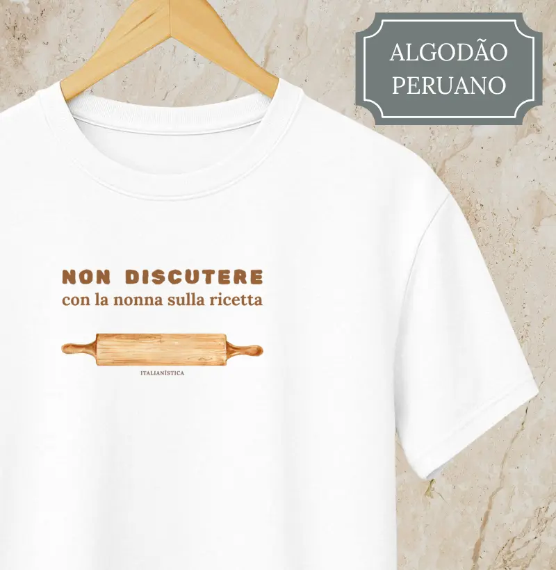 Não discuta com a nonna sobre a receita