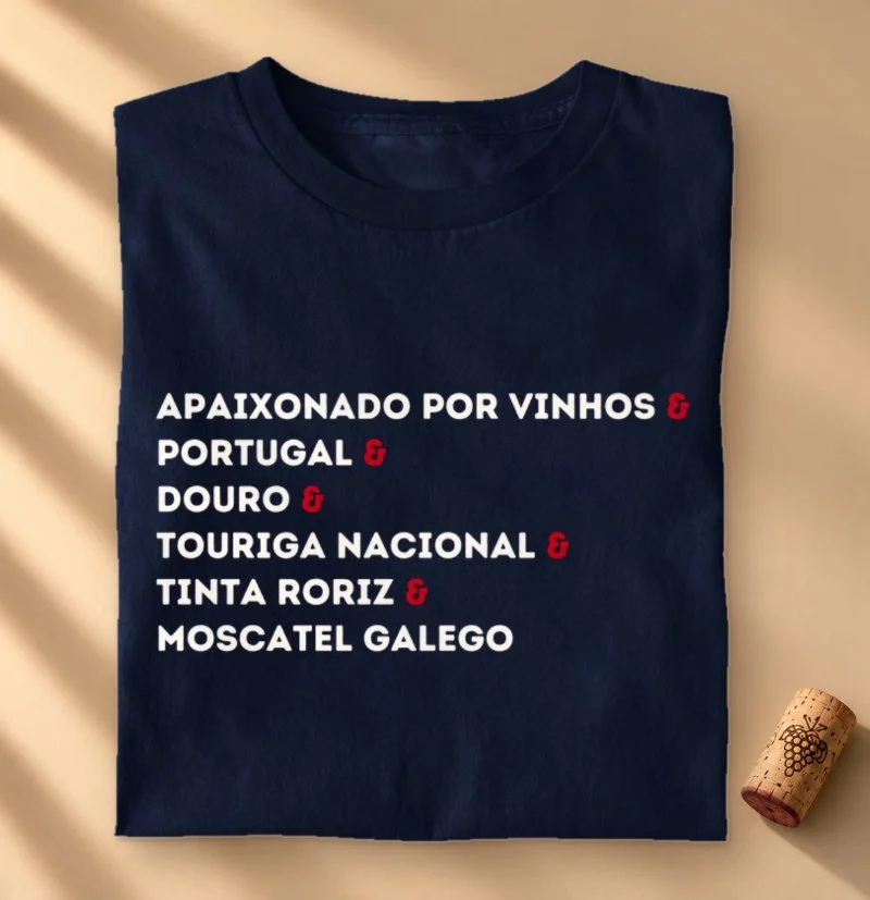 Camiseta Uvas do Douro