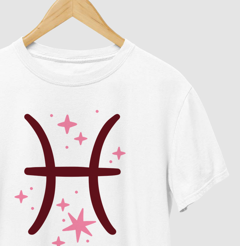 Camiseta Zodíaco Signo de Peixes | MILAH