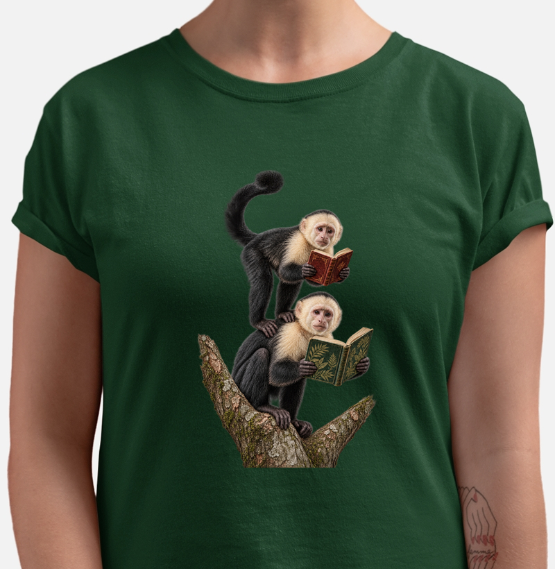 Leitura em Família - Macacos Capuchinhos