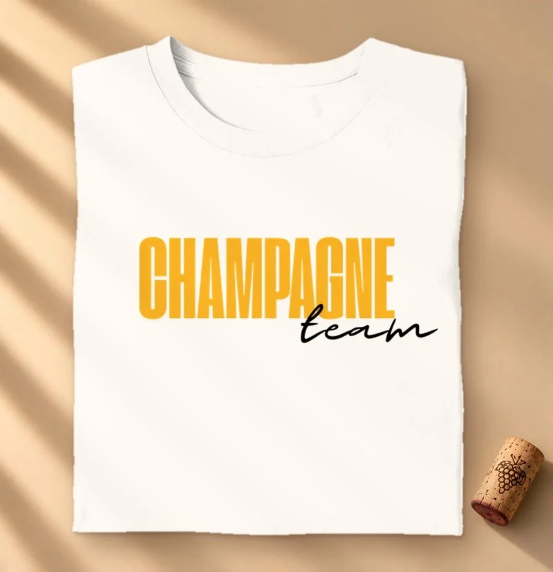 Camiseta Champagne Team