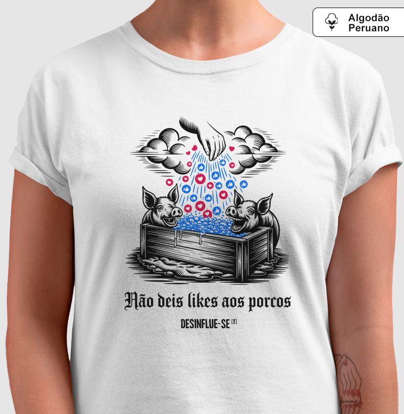 NÃO DEIS LIKES AOS PORCOS.