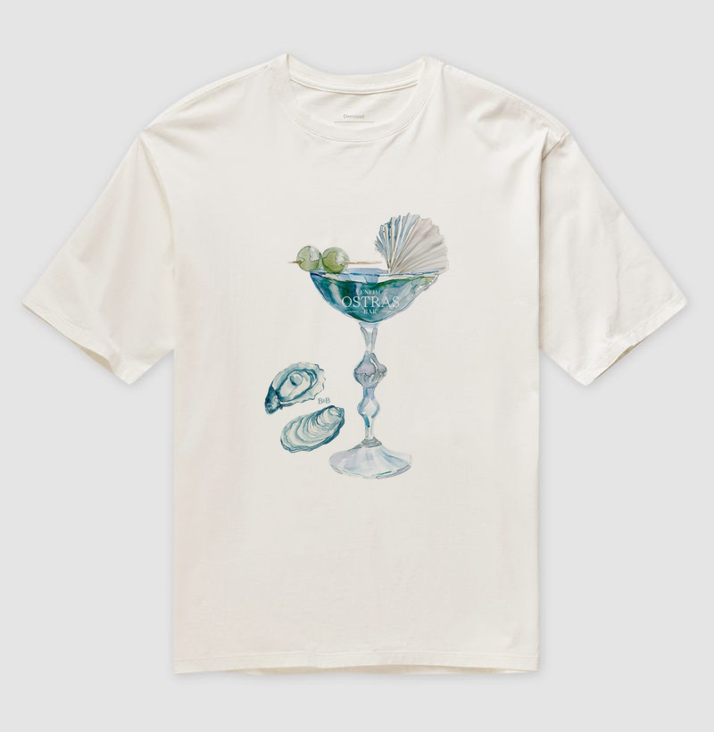 Camiseta Oversized Est. 2022 - por Enfim