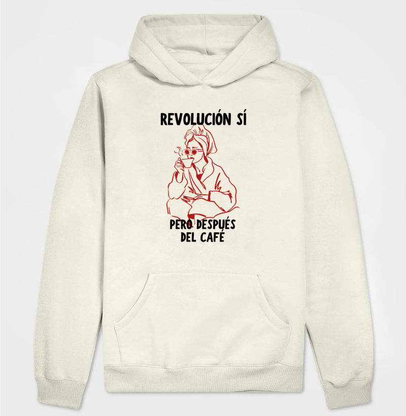 revolución sí, pero después del café