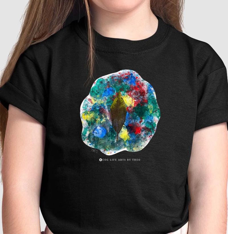 Camiseta Infantil A Folha by Theo Ravioli Franco