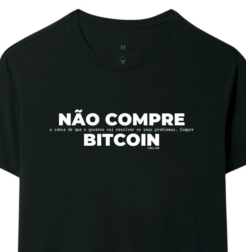 Não compre bitcoin