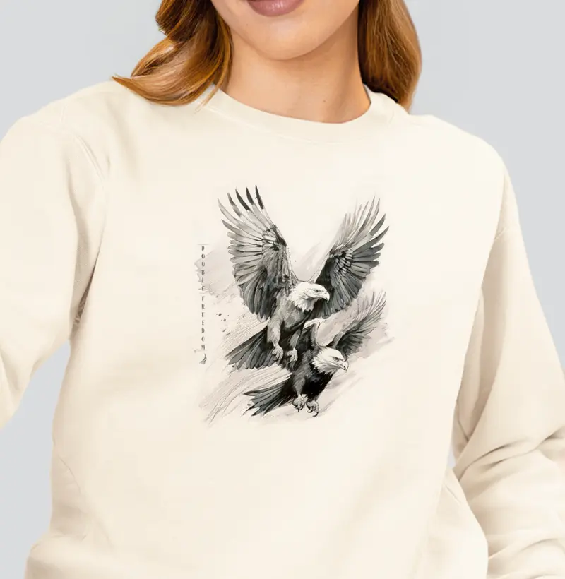 Dupla Liberdade - Águias - Moletom