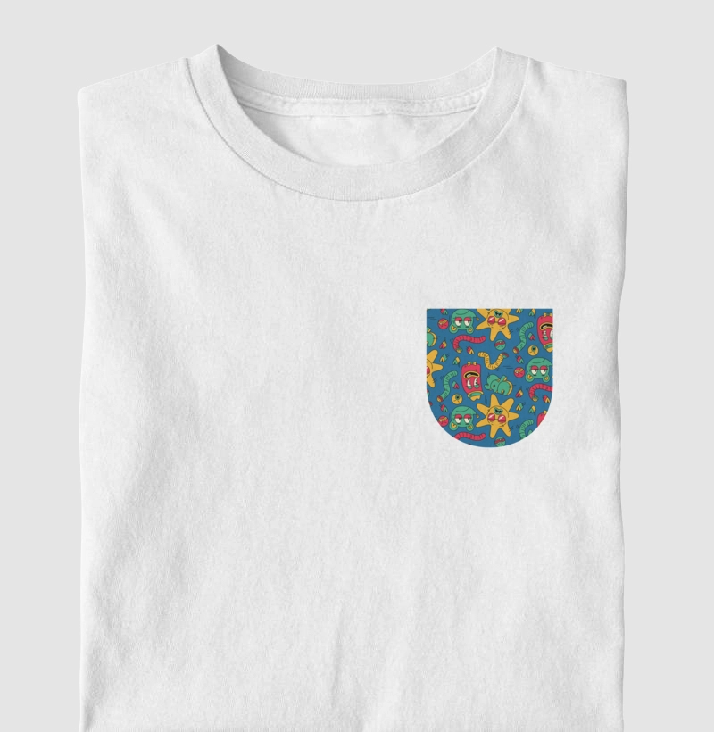 Monstrinhos bolso infantil