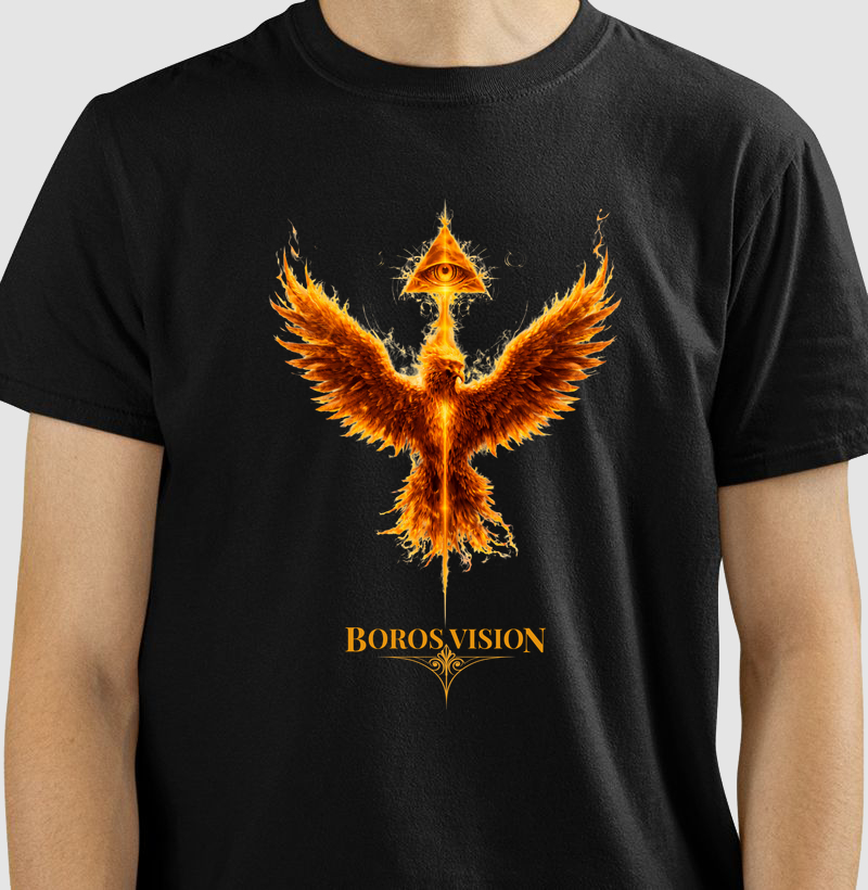 Camiseta BOROS VISION Fire Eagle