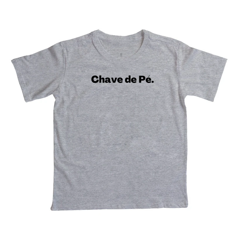 Camiseta Chave de Pé - Infantil