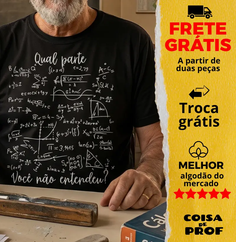 Camiseta Qual Parte Você não Entendeu