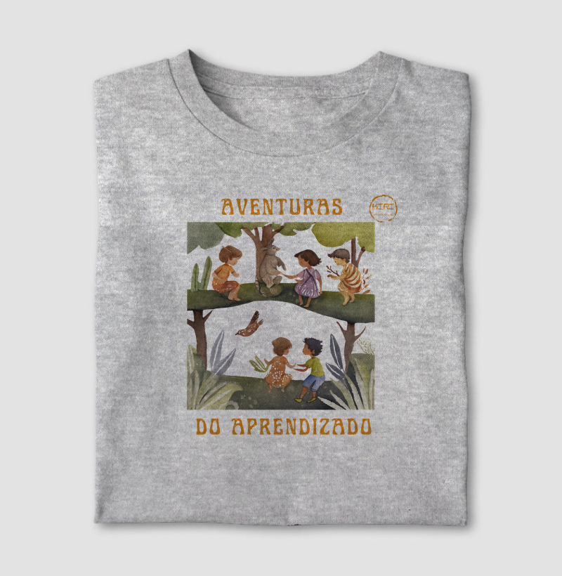 Camiseta KIRI - Aventuras do Aprendizado
