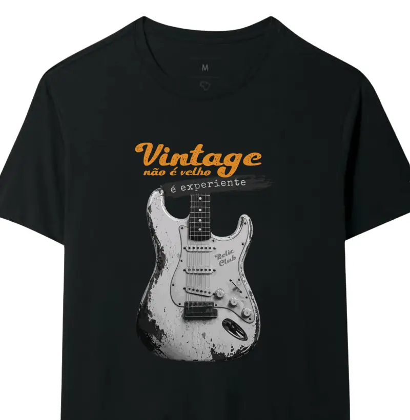 Camiseta Vintage Não é Velho