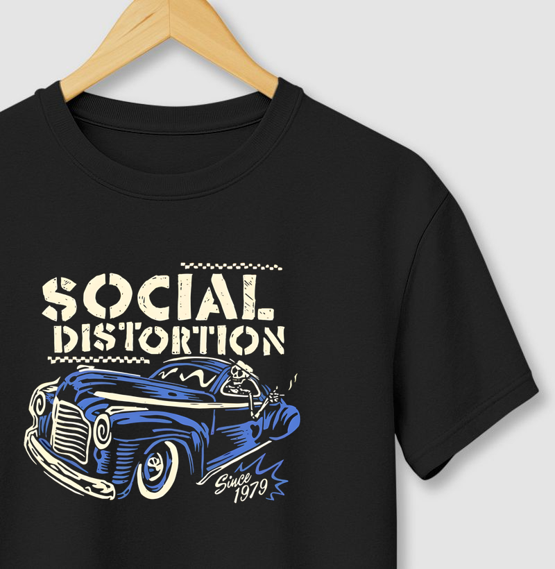 Camiseta - Social Distortion
