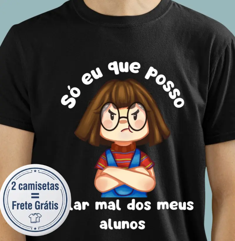 Camiseta Premium Professor/Pedagogo