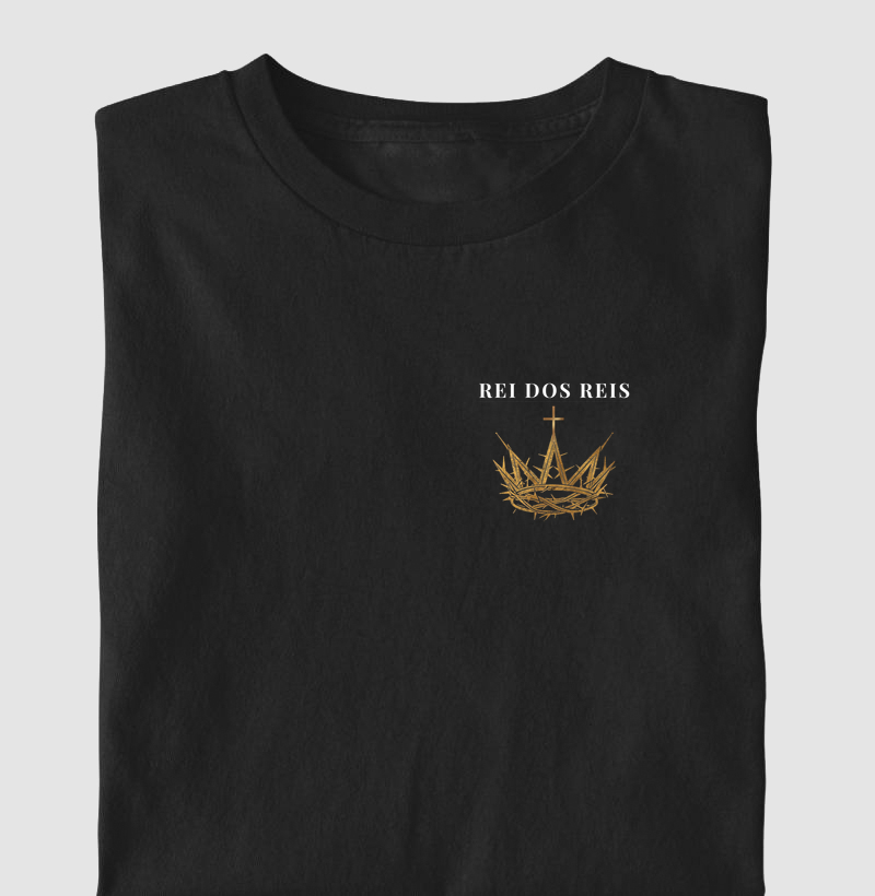 Camiseta Masculina Rei dos Reis – Coroa de Espinhos
