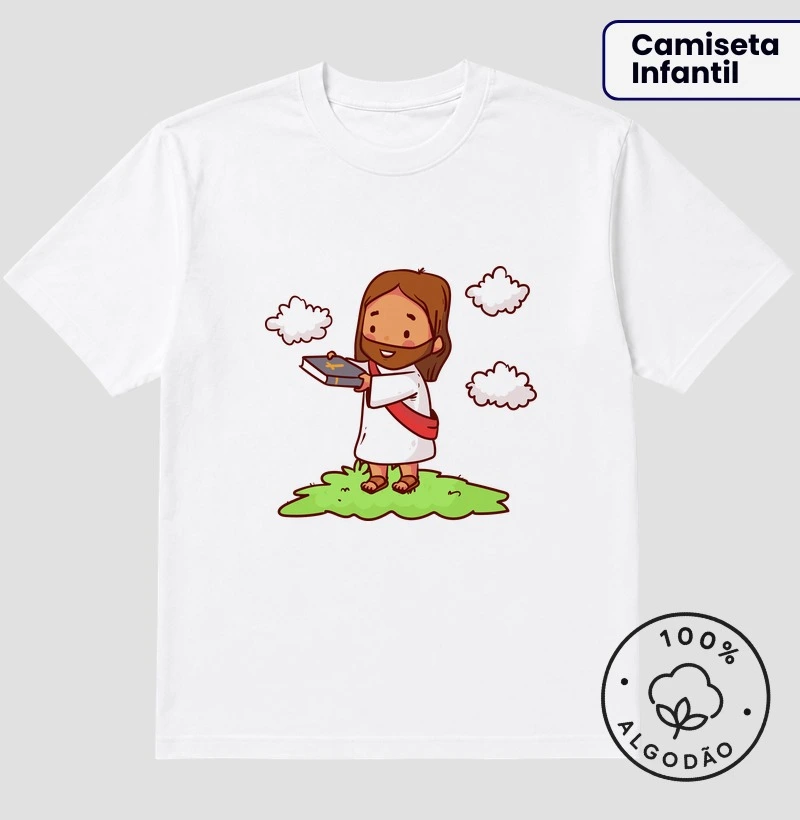 Jesusinho entregando a bíblia