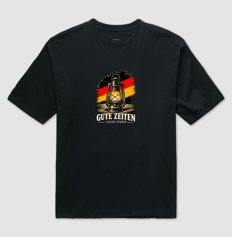 Gute Zeiten lassen Spuren - Camiseta Oversized