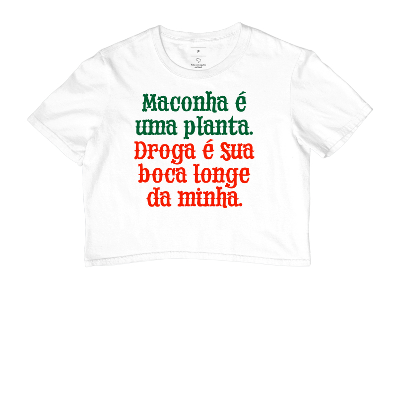 Droga é sua boca longe da minha