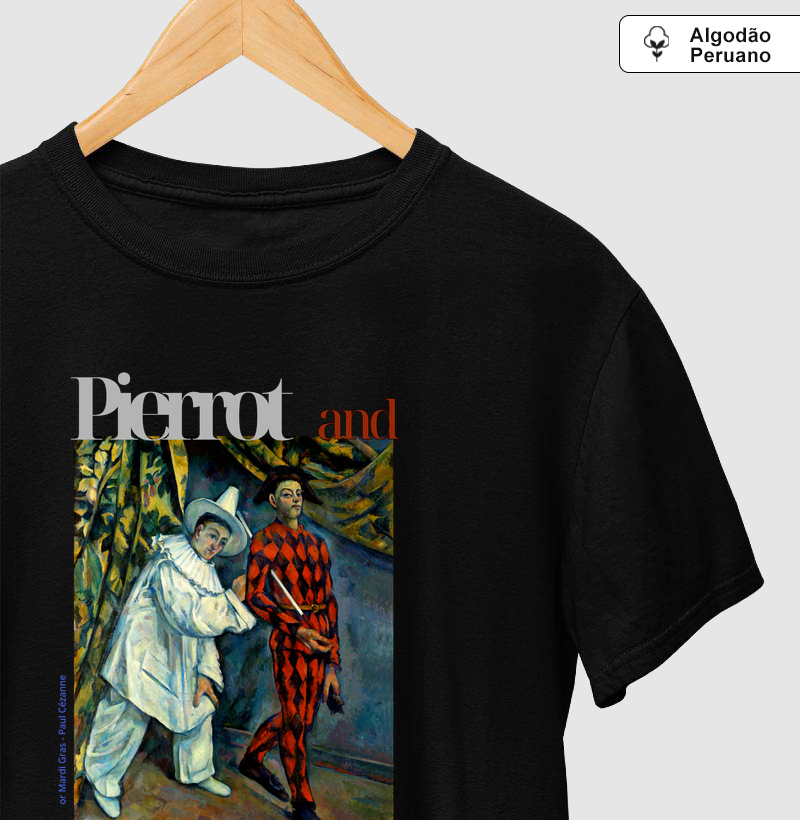 Pierrot and Harlequin (1890) - Paul Cézanne