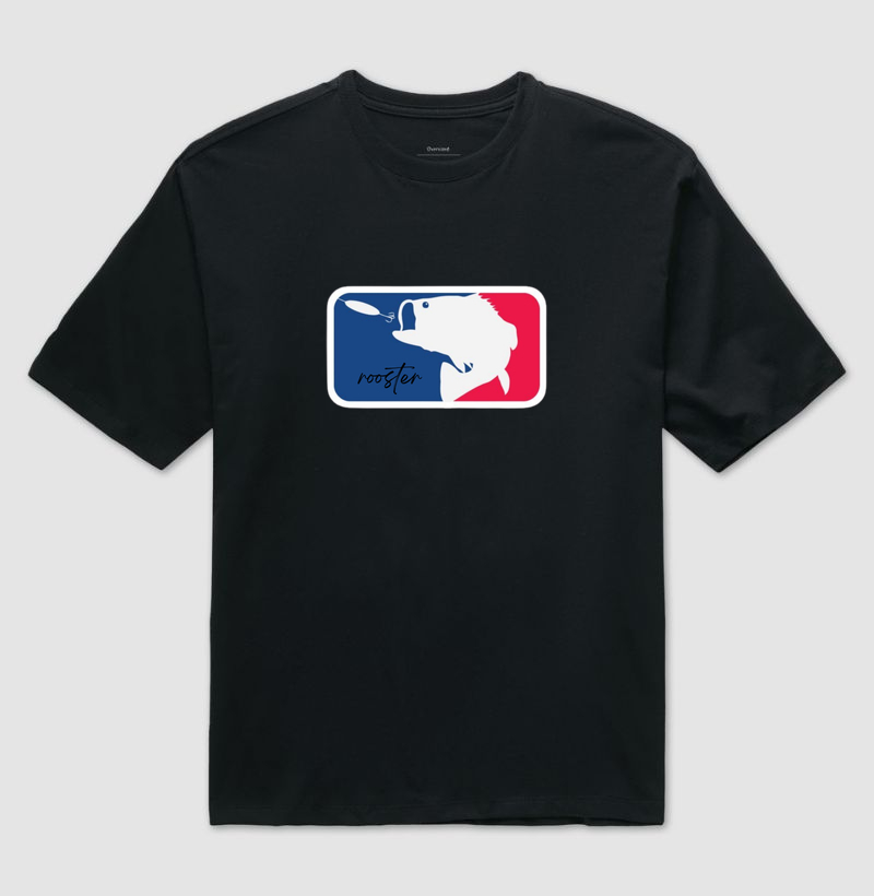 camiseta rooster peixe