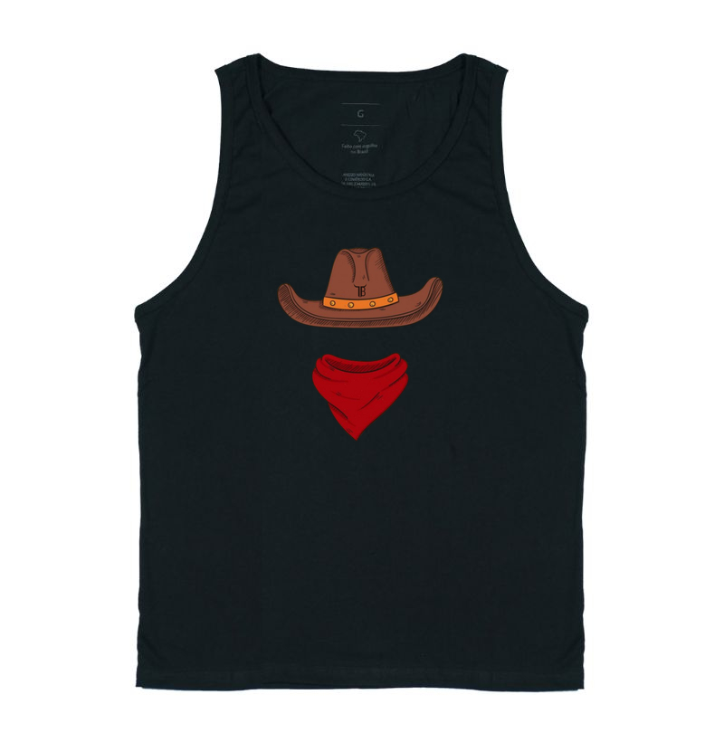 Cowboy (lenço e chapéu)