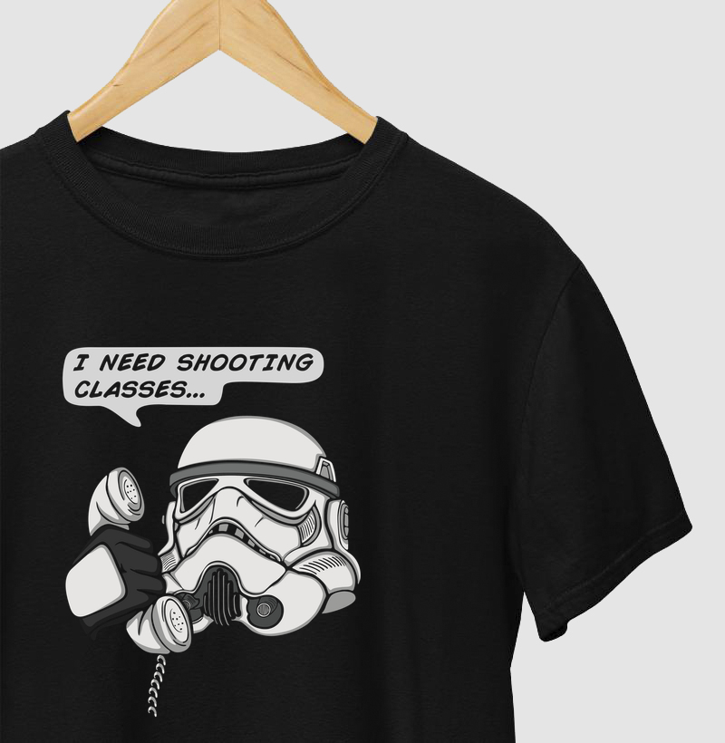 Camiseta I Need Shooting Classes - Camiseta