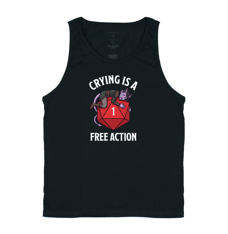 CRYING IS A FREE ACTION