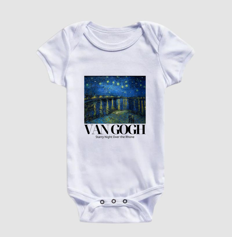 Noite Estrelada Sobre o Ródano - Van Gogh