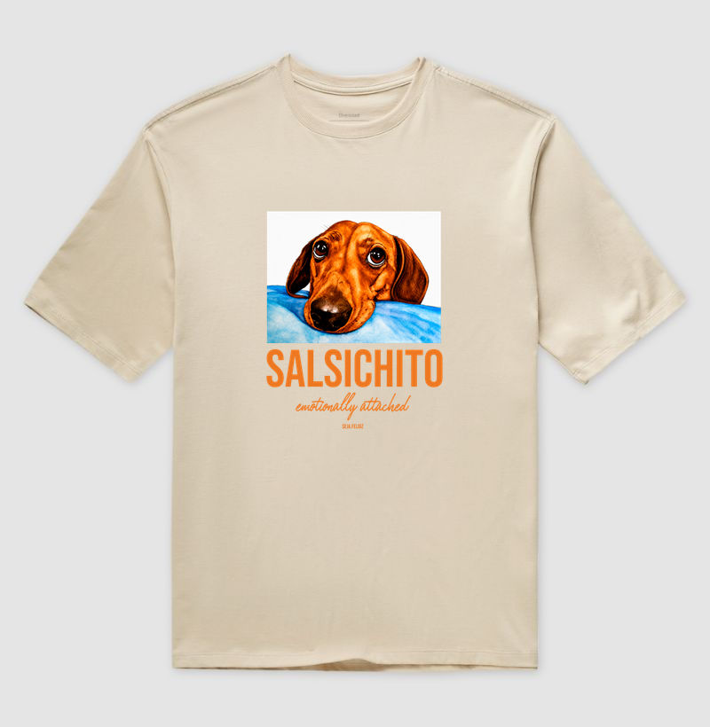 Salsichito Carente 🥺🐾 - Camiseta Oversized
