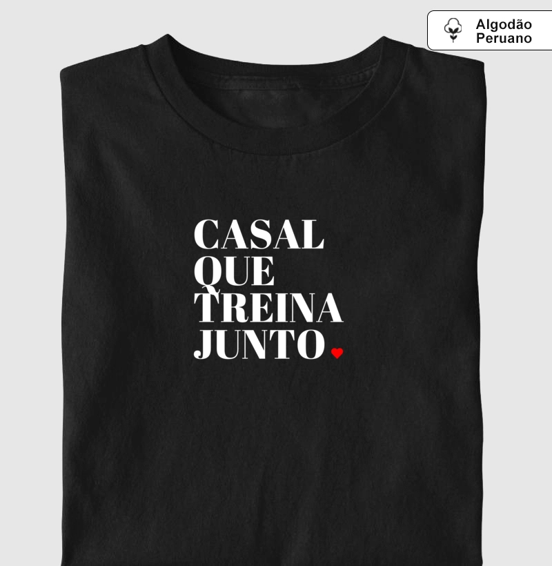 Camisa Casal que treina (parte 1)