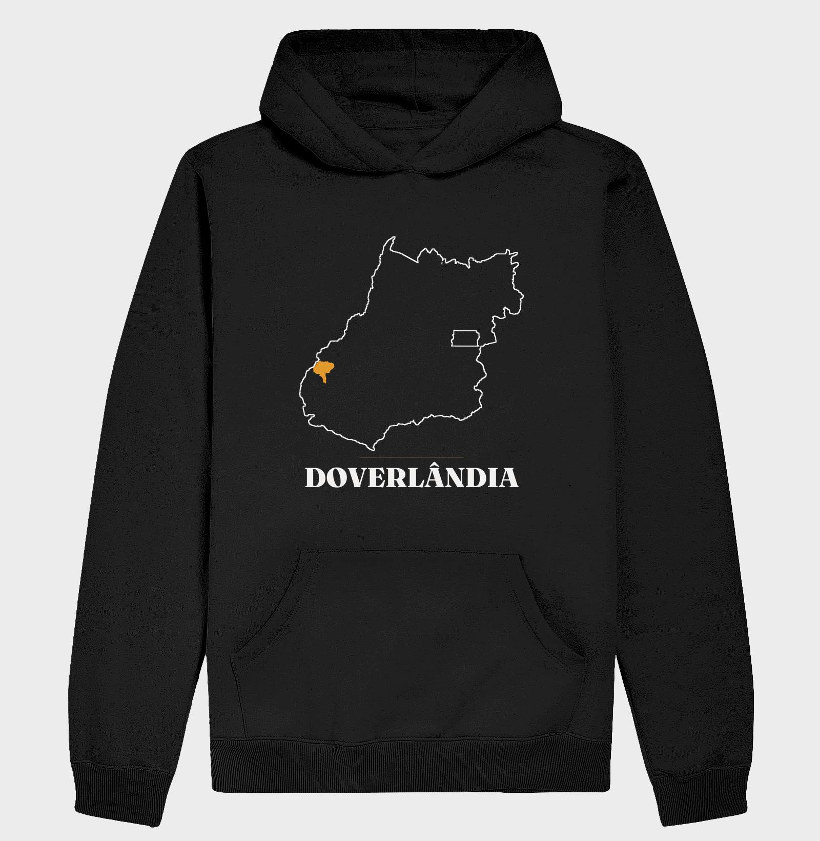 Doverlândia | Traço GO - Hoodie Moletom