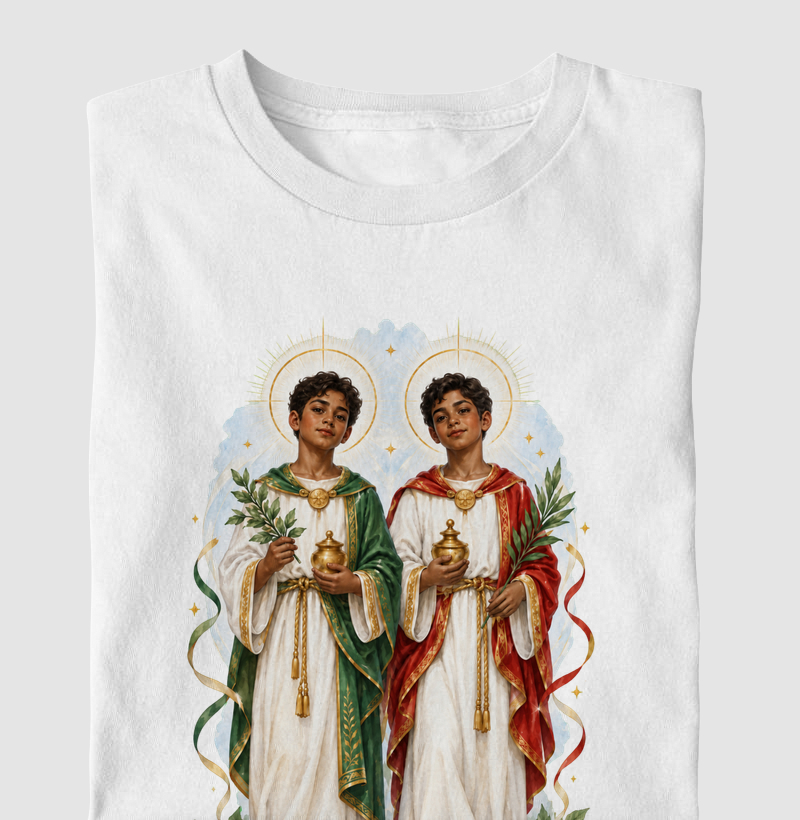 São Cosme e São Damião - Camiseta