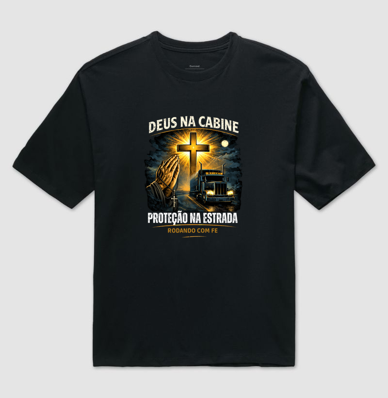 Deus na Cabine Proteção na Estrada