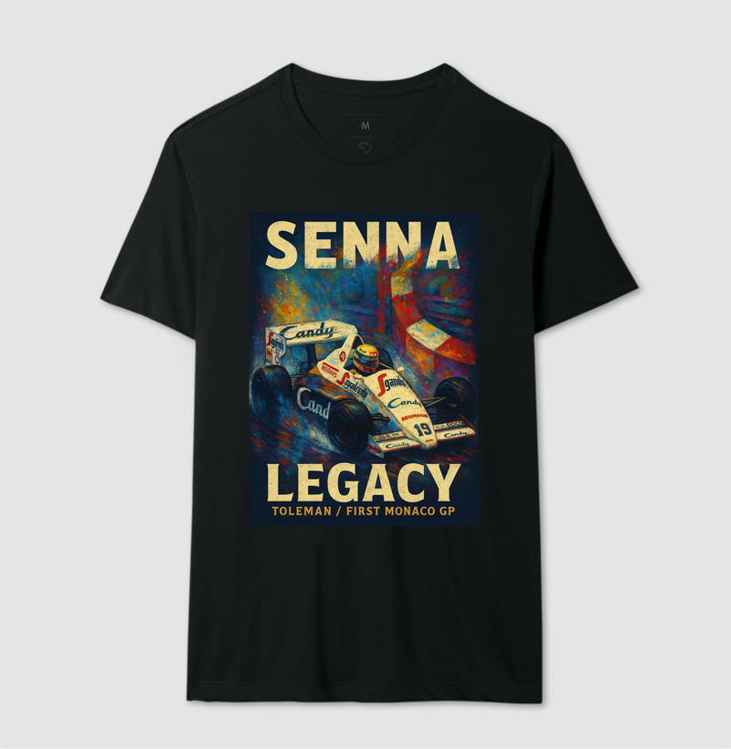 Senna Pódio em Mônaco