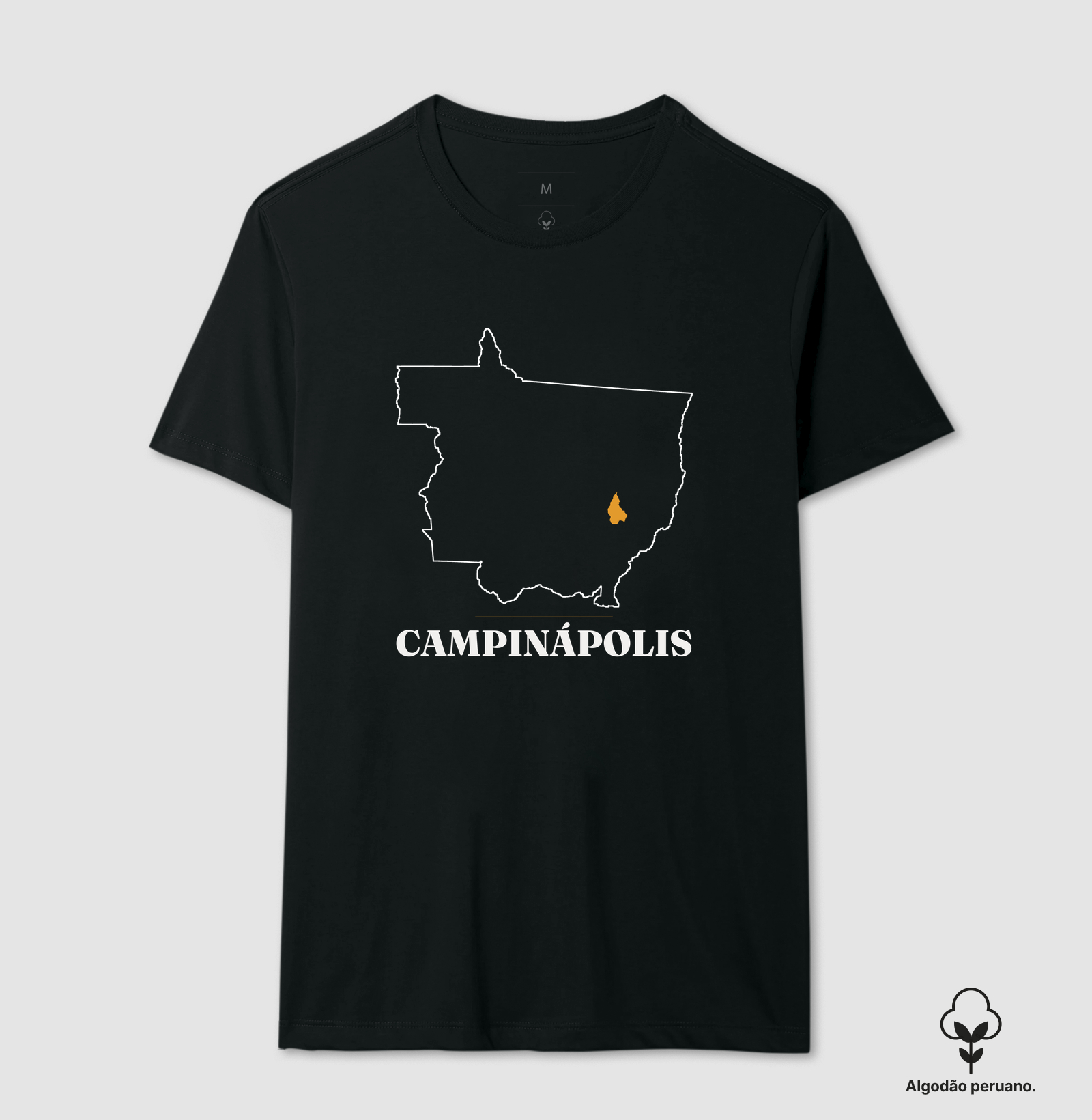Campinápolis | Traço MT - Camiseta Algodão Peruano