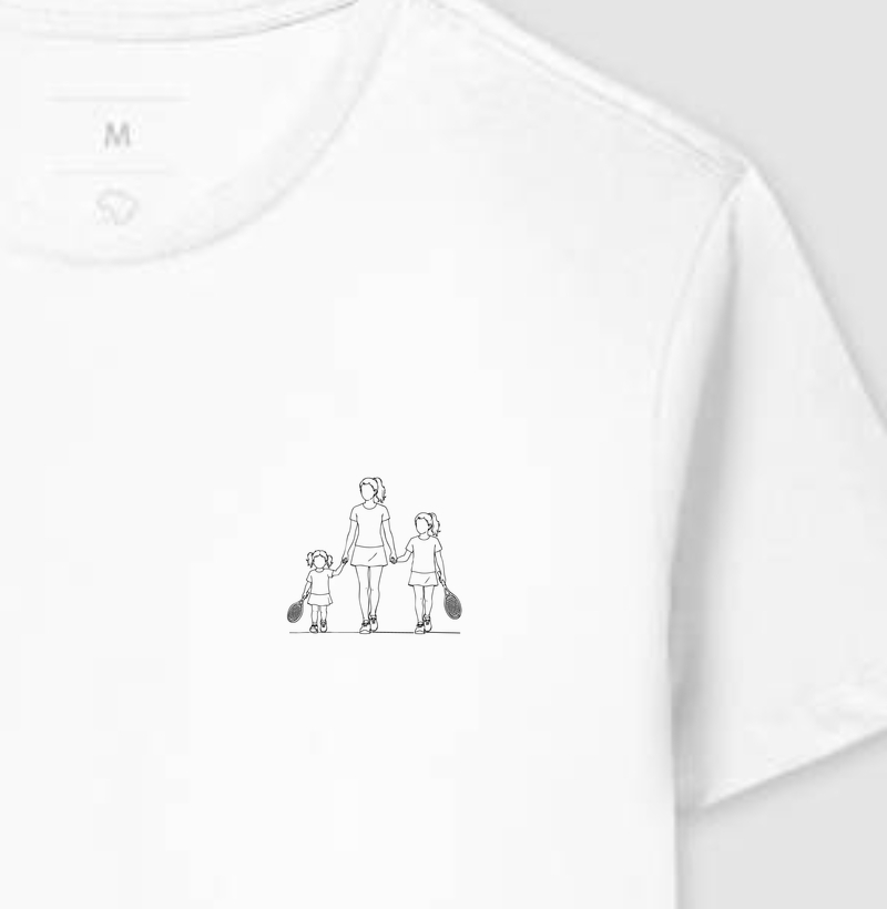 Mãe de duas meninas - Camiseta