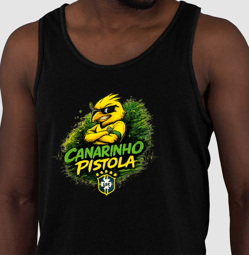 🐤🇧🇷 CANARINHO PISTOLA – A CAMISA DA TORCIDA QUE NÃO PASSA PANO