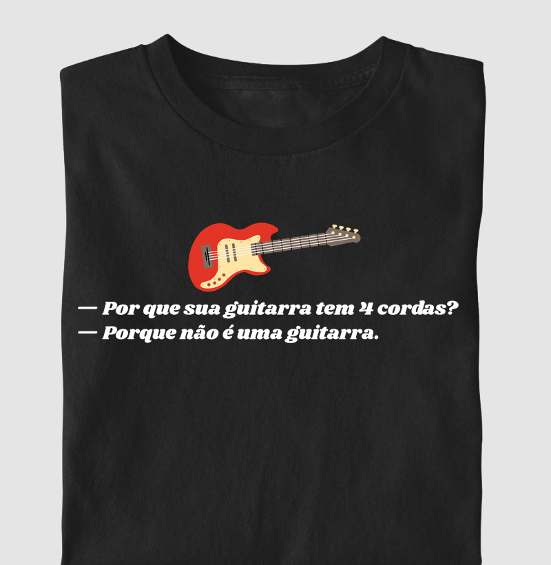Não é guitarra