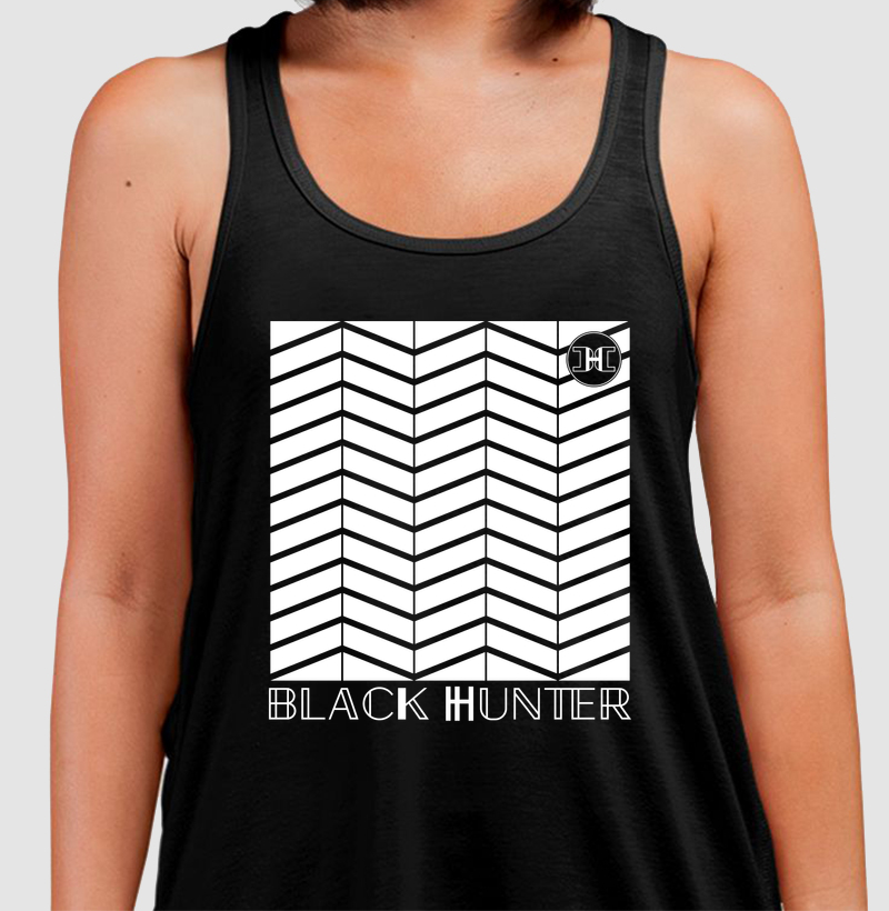camiseta regata telhado black hunter