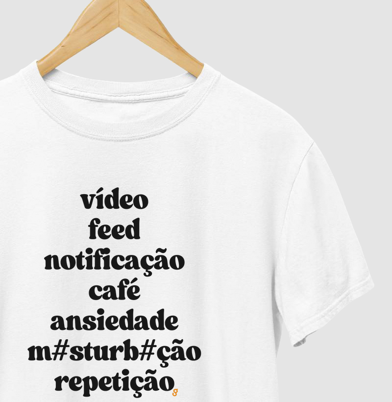 Vídeo, feed, notificação