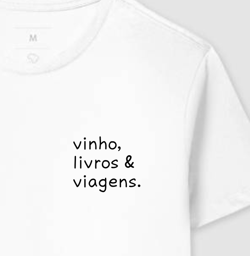 Vinho, livros e viagens (de bolso)
