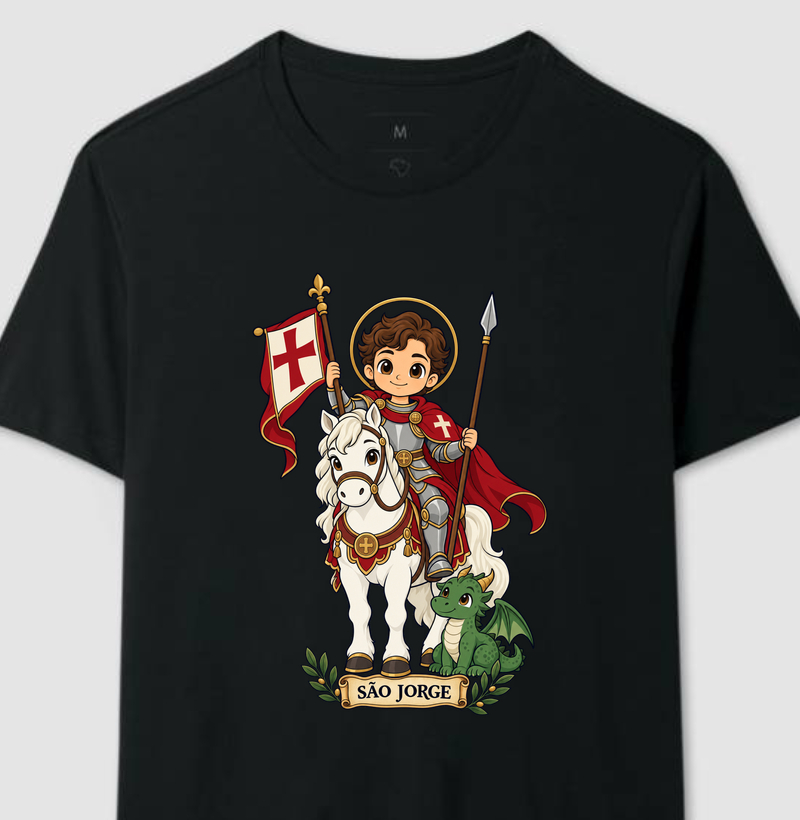 São Jorge estilo chibi