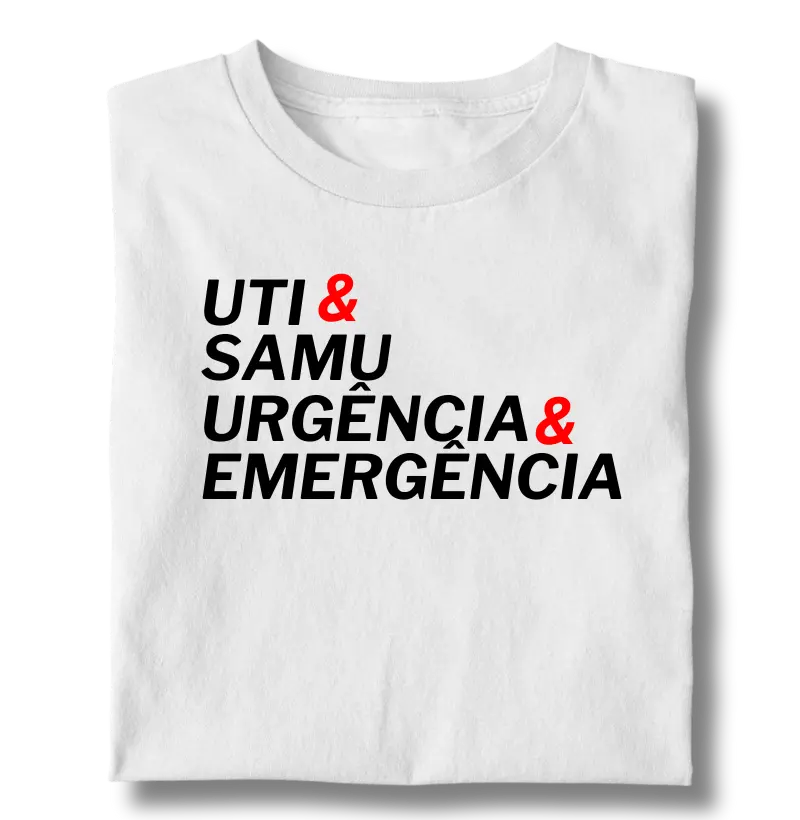 UTI & SAMU. URGÊNCIA & EMERGÊNCIA