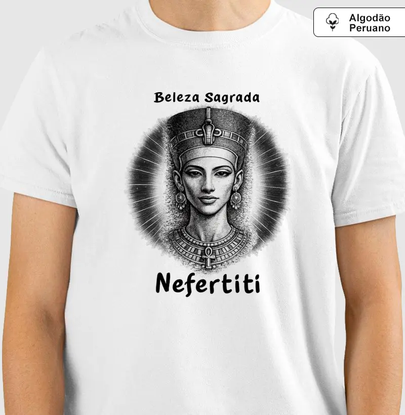 Nefertiti • Beleza Sagrada (algodão peruano)