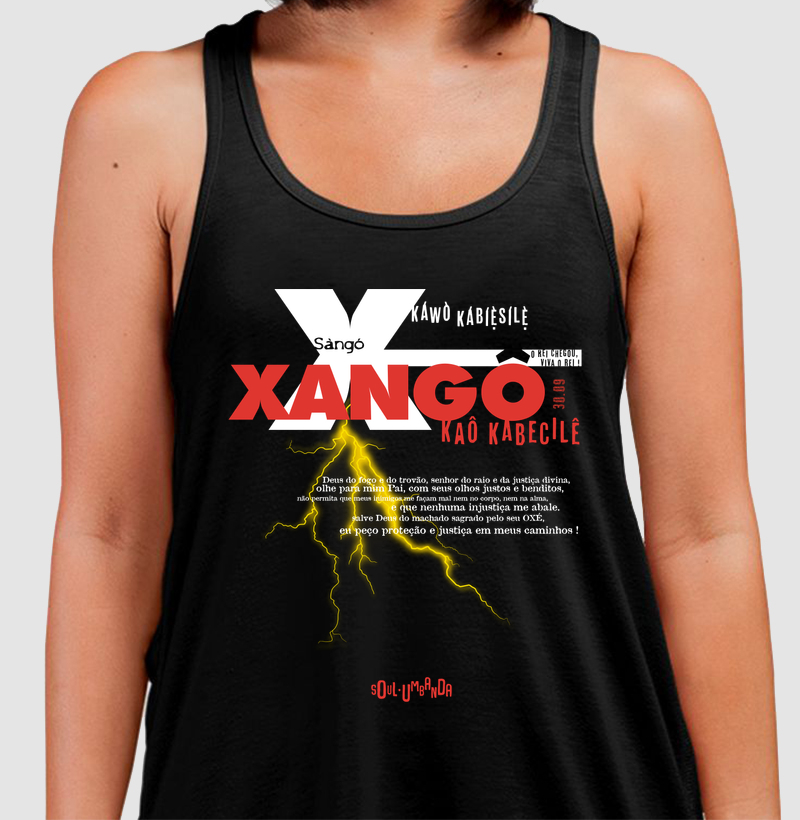 regata XANGÔ oração unissex