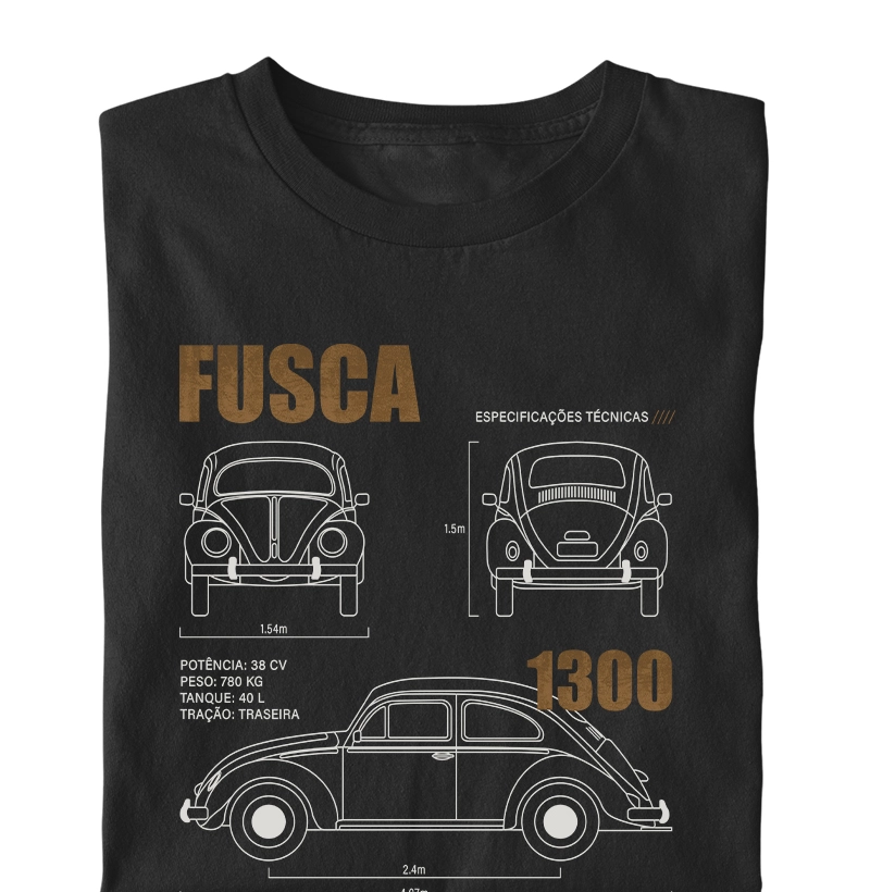 Especificações Fusca | 1300