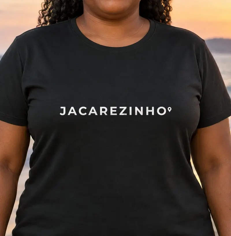 Jacarezinho | Pin PR - Camiseta